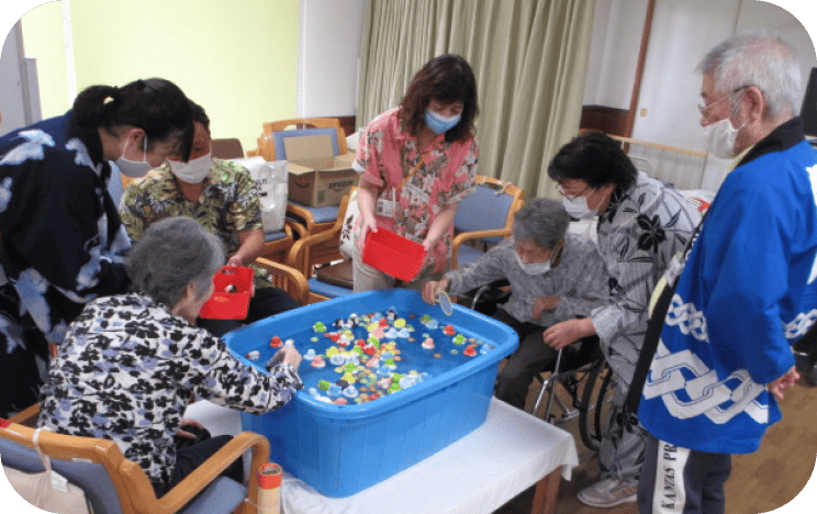 季節イベントの様子